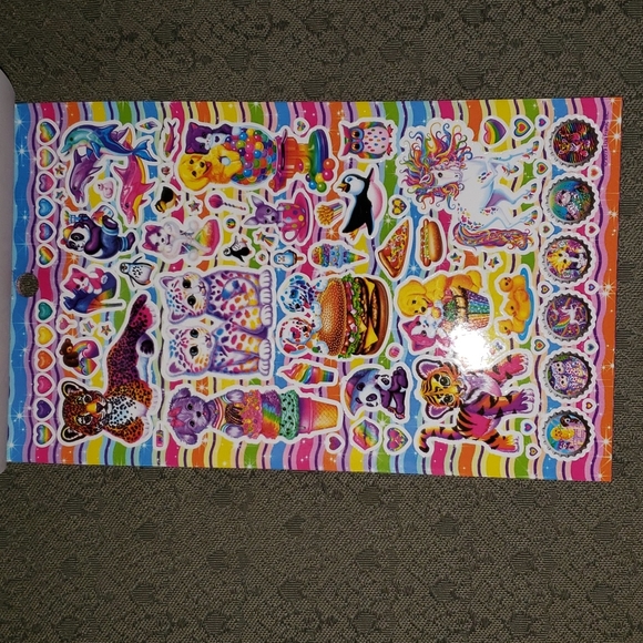 Lisa Frank 600 Stickers - Picture 2 of 7